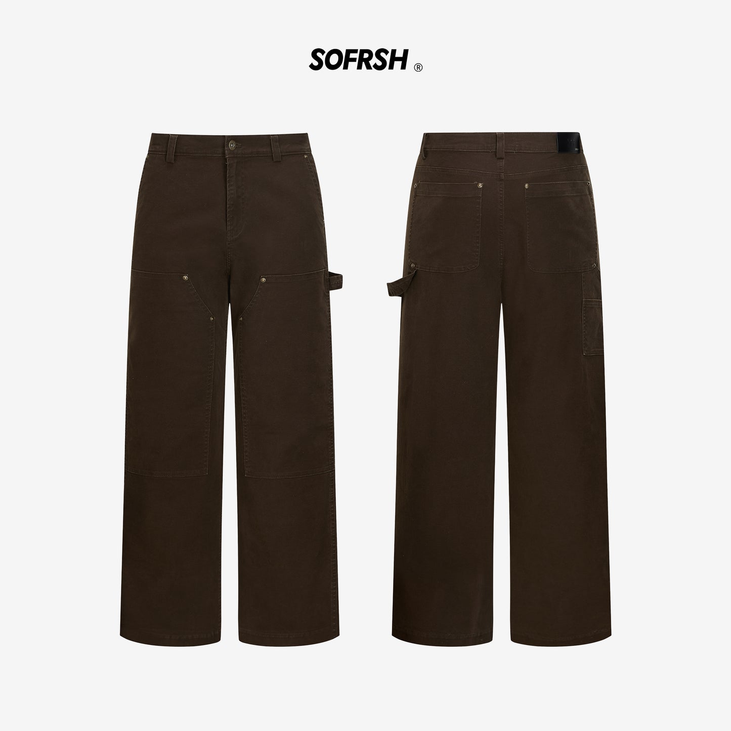 SOFRSH Cargo Pant - Brown