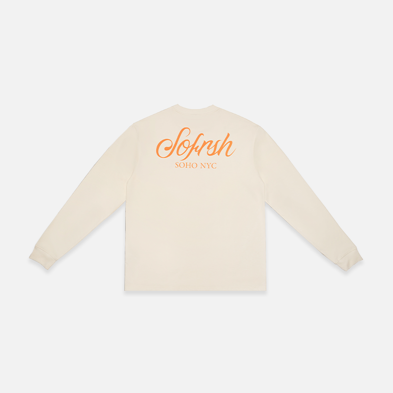 SOFRSH SOHO Sleeves - White/Orange