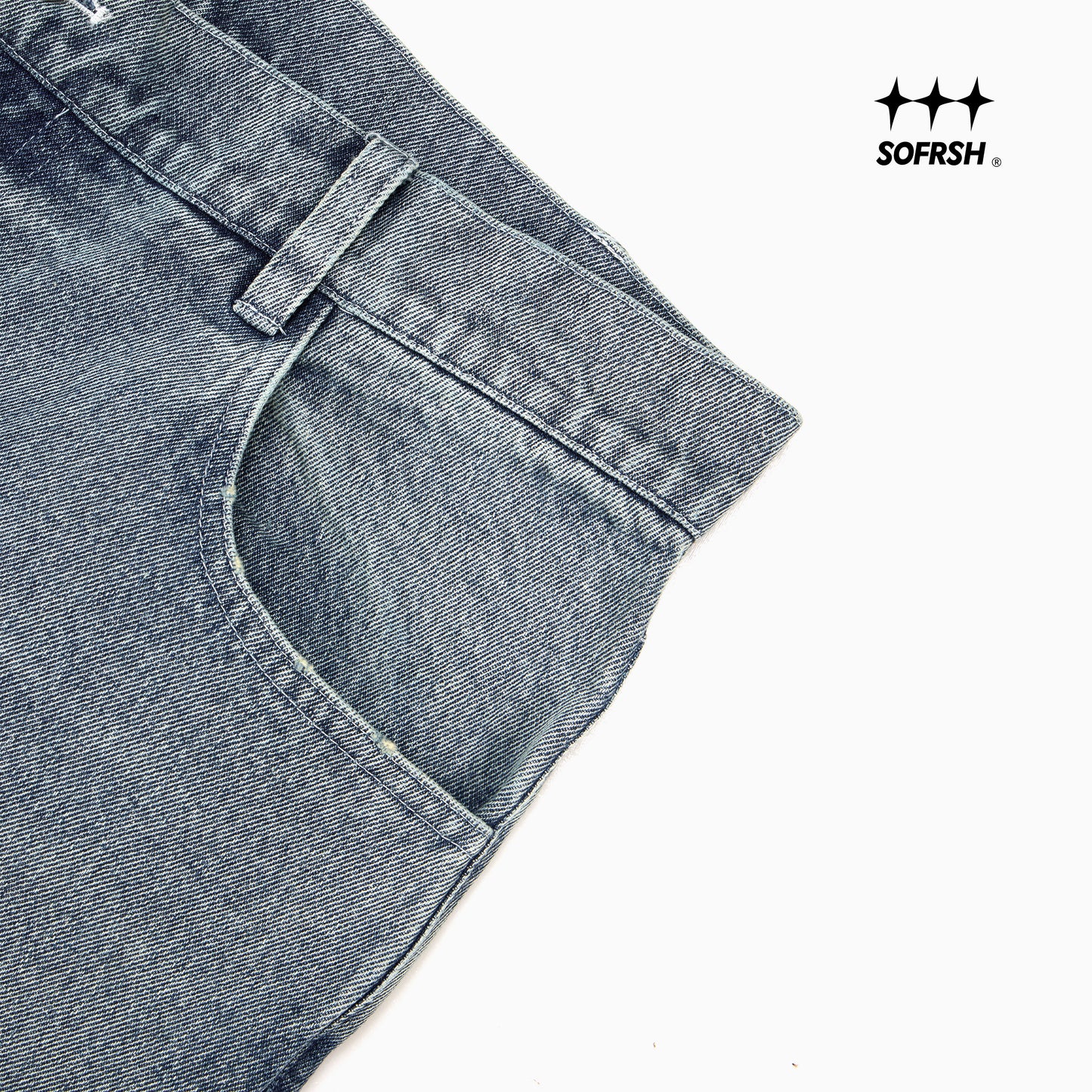 SOFRSH Mid Rise Vintage Straight Jean - Vintage Blue