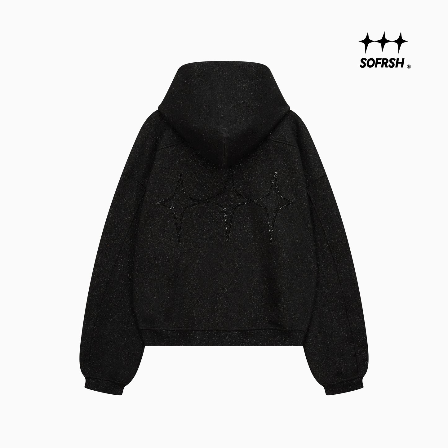 SOFRSH Diamond Stellar Hoodie - Black
