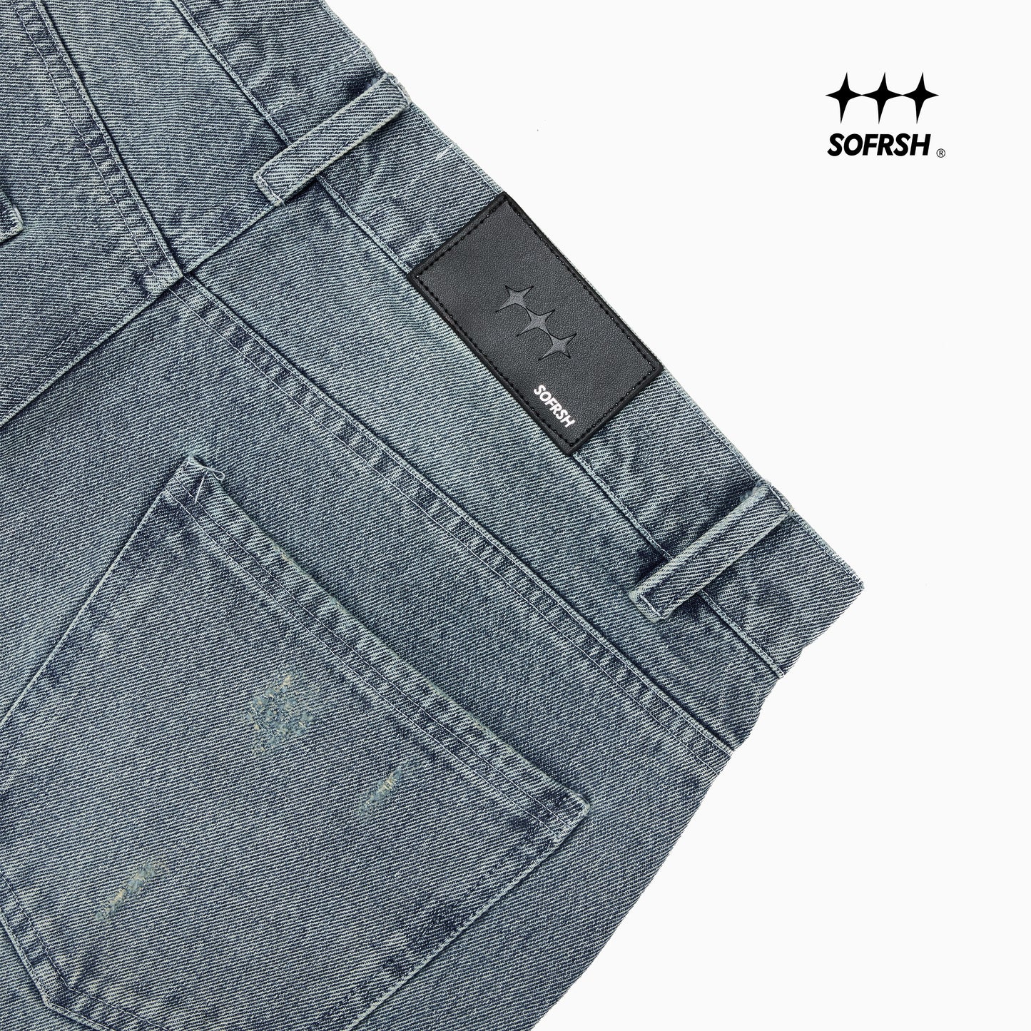 SOFRSH Mid Rise Vintage Straight Jean - Vintage Blue