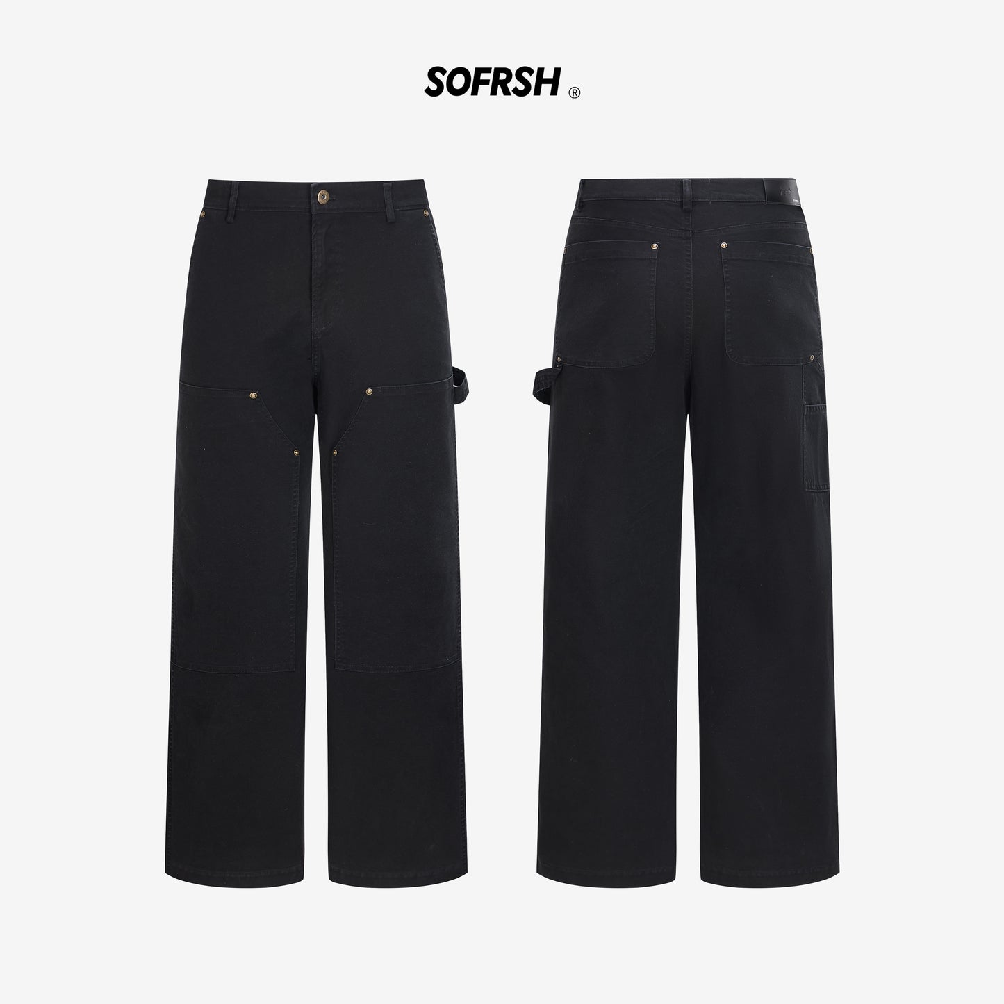 SOFRSH Cargo Pant - Black