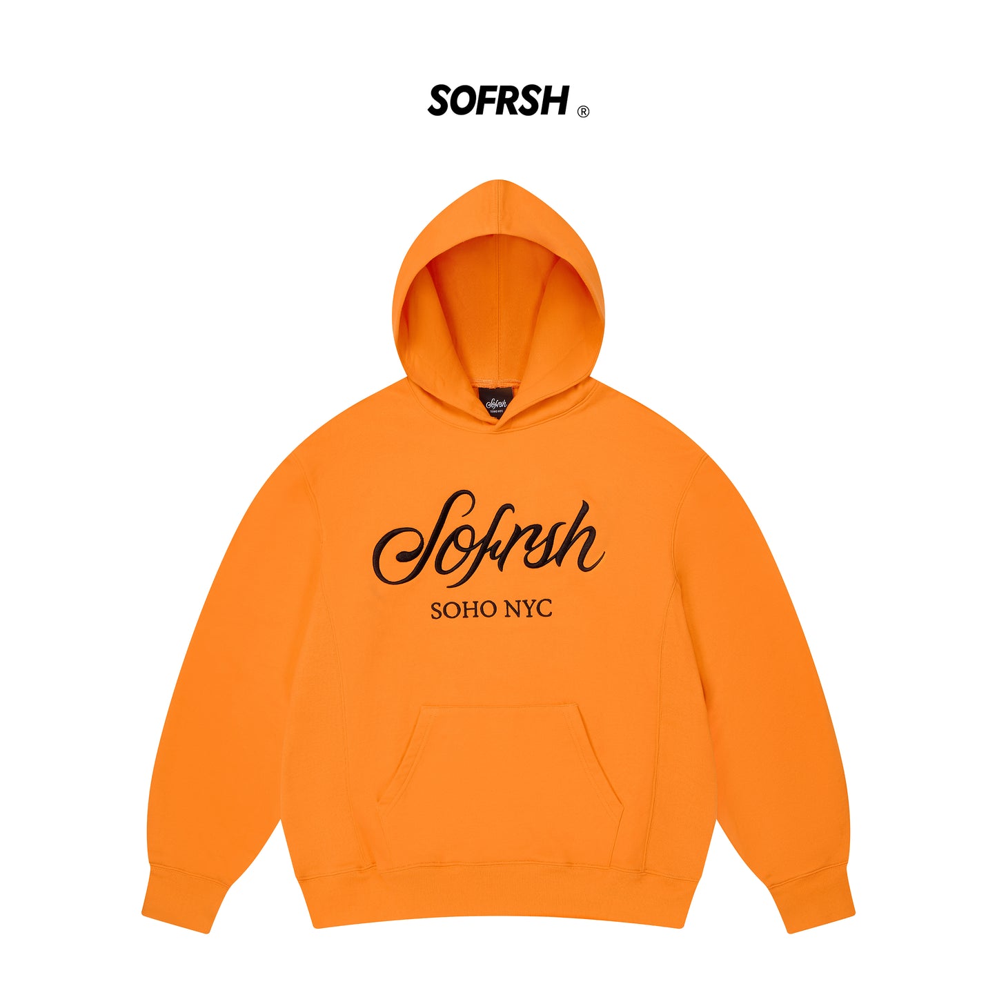 SOFRSH SOHO NYC Hoodie - Orange