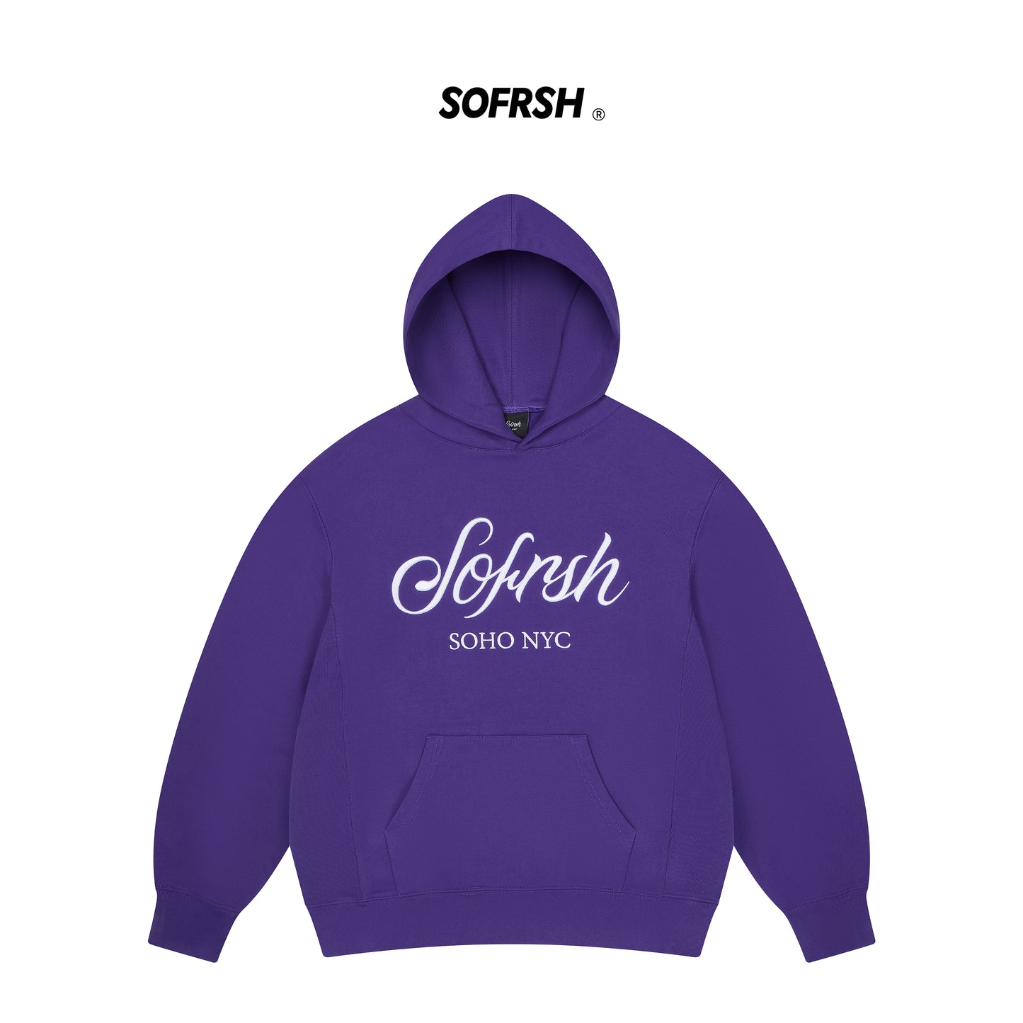 SOFRSH SOHO NYC Hoodie - Purple