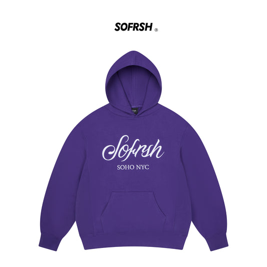 SOFRSH SOHO NYC Hoodie - Purple