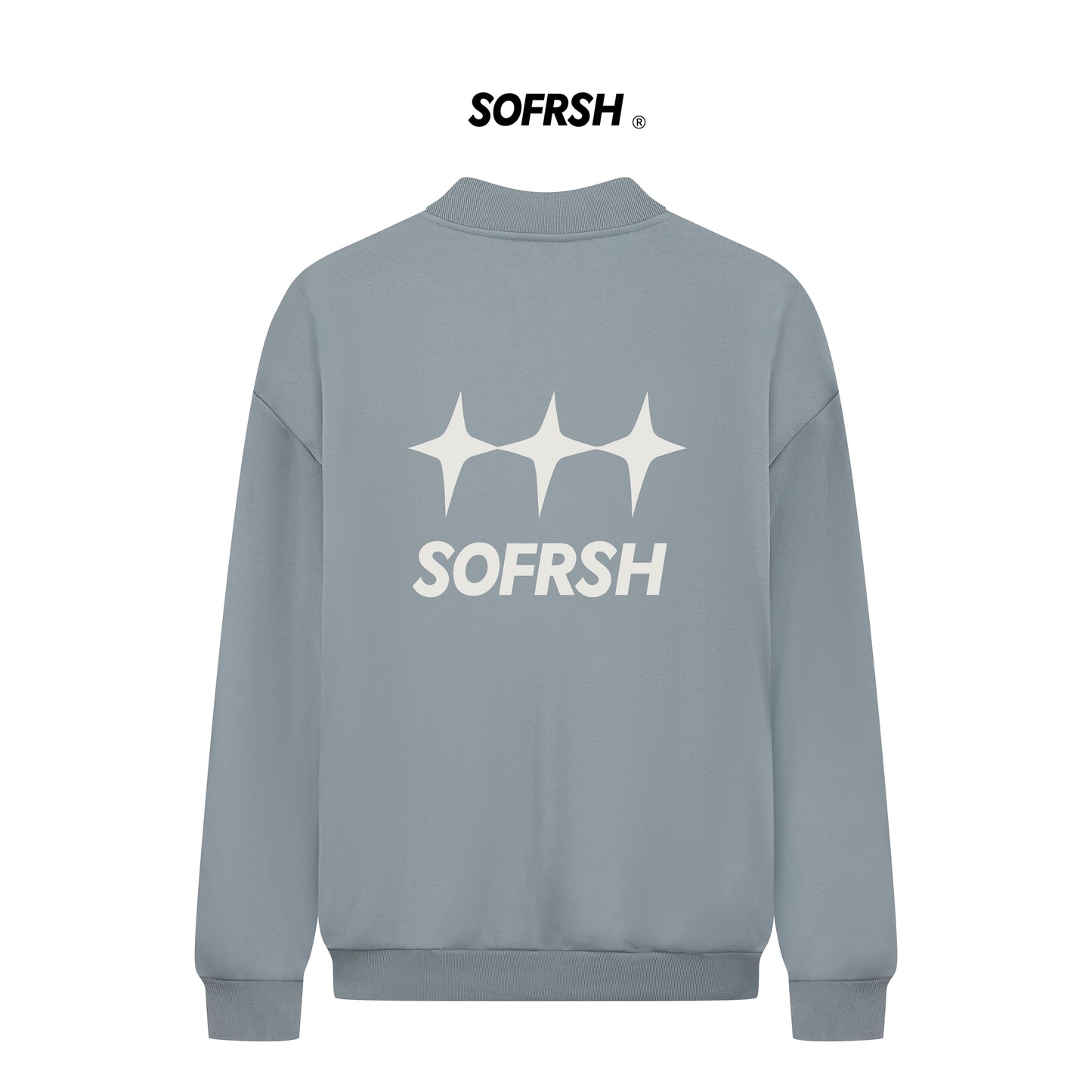 SOFRSH ICON Crewneck - Haze Blue