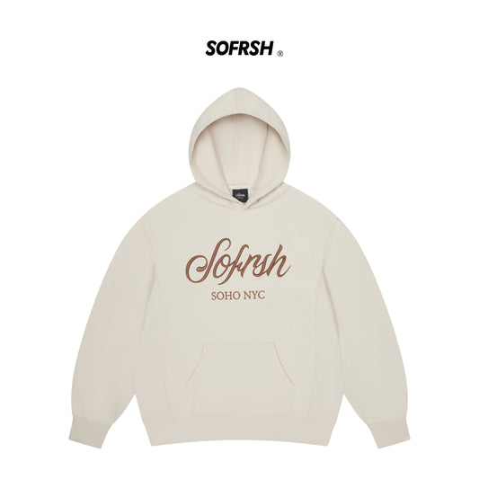 SOFRSH SOHO NYC Hoodie - Apricot