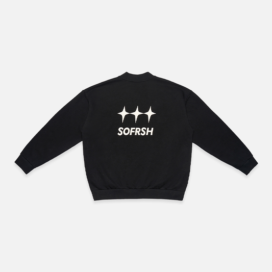 SOFRSH ICON Crewneck - Black