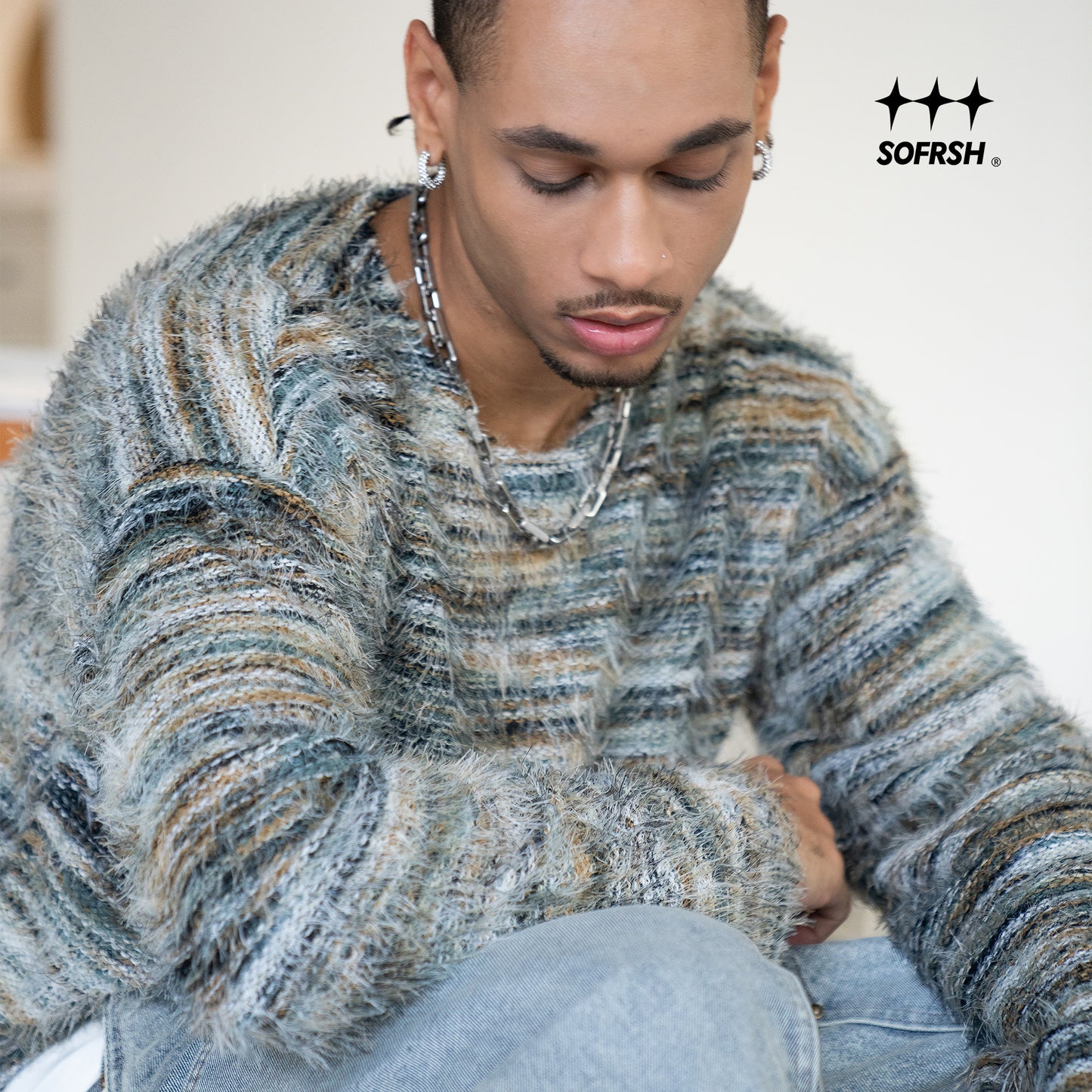 SOFRSH Mohair Sweater