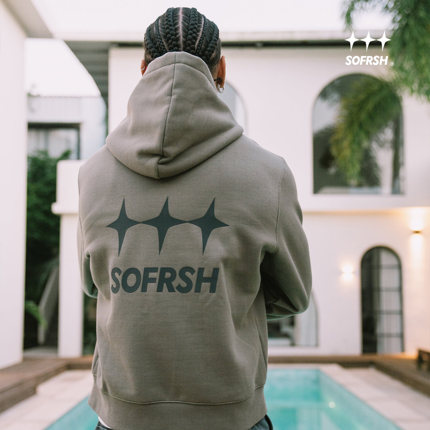 SOFRSH ICON Hoodie - Olive