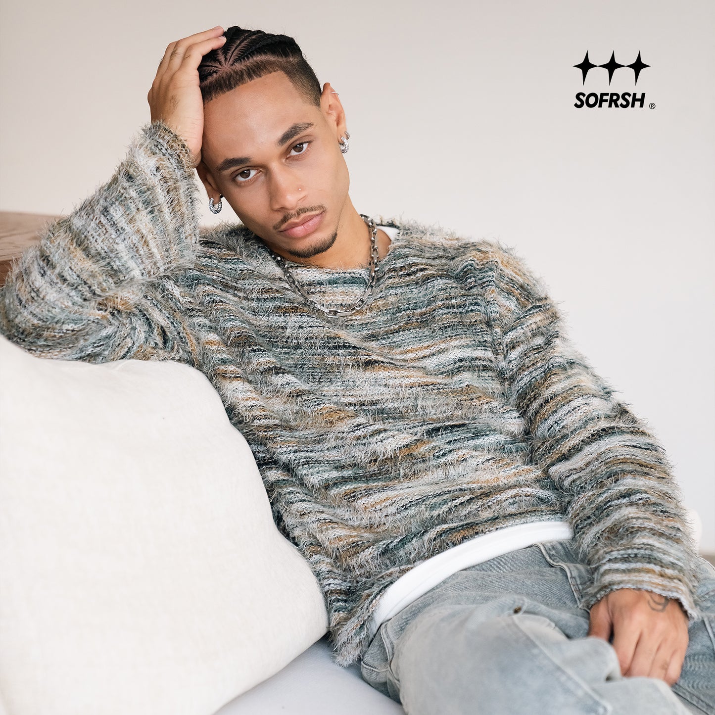 SOFRSH Mohair Sweater
