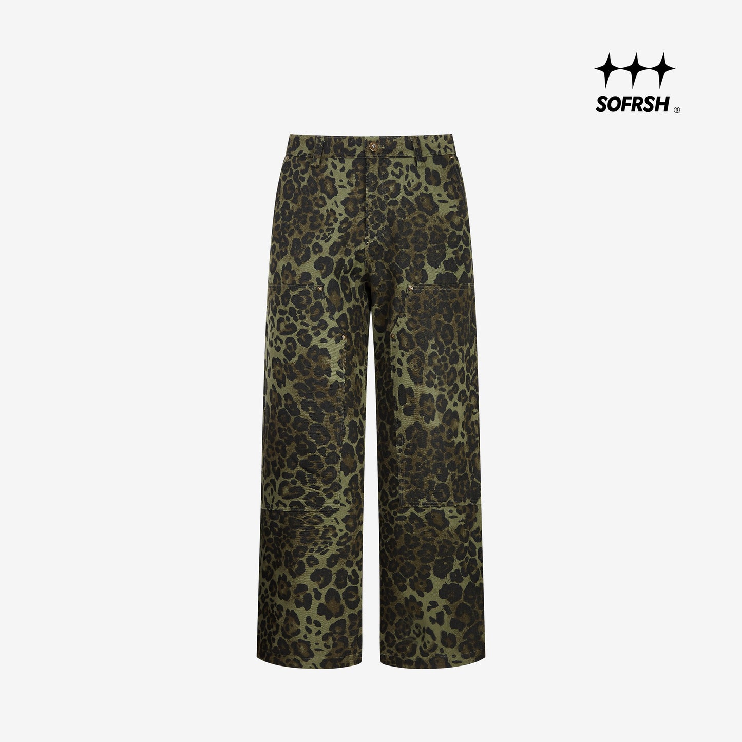 SOFRSH Cargo Pant - Leopard