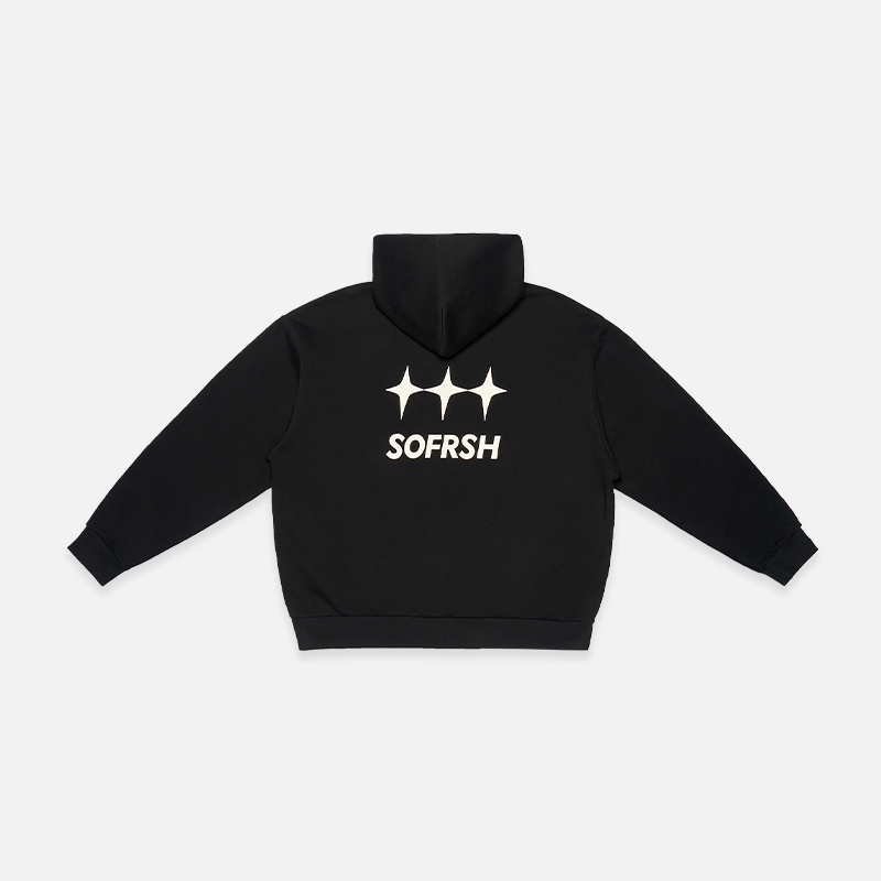 SOFRSH ICON Hoodie - Black