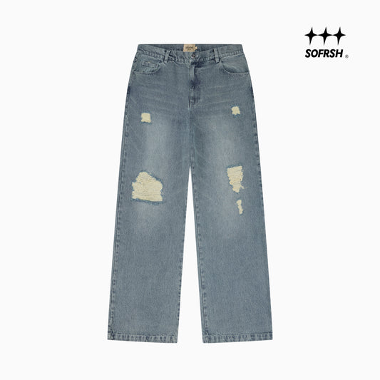 SOFRSH Mid Rise Vintage Straight Jean - Vintage Blue