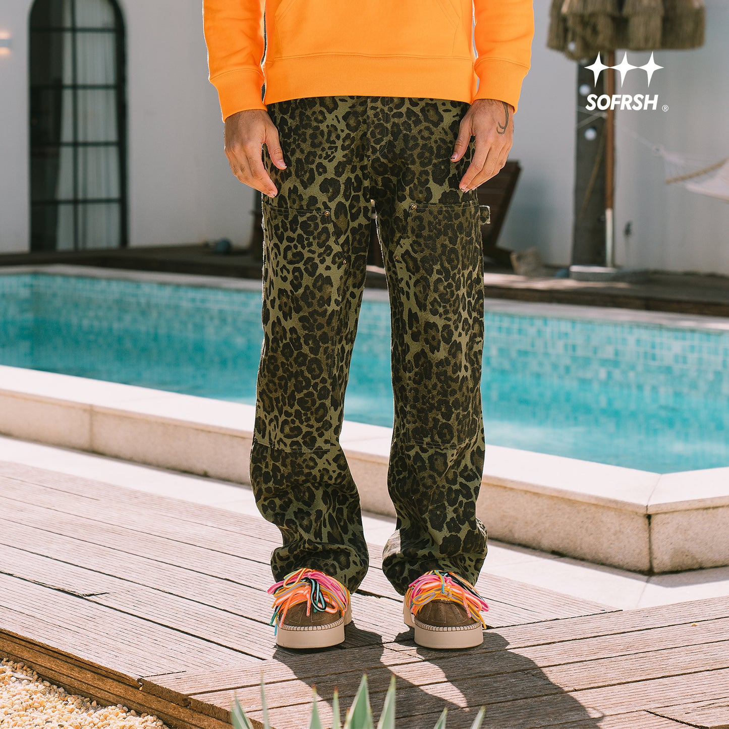 SOFRSH Cargo Pant - Leopard