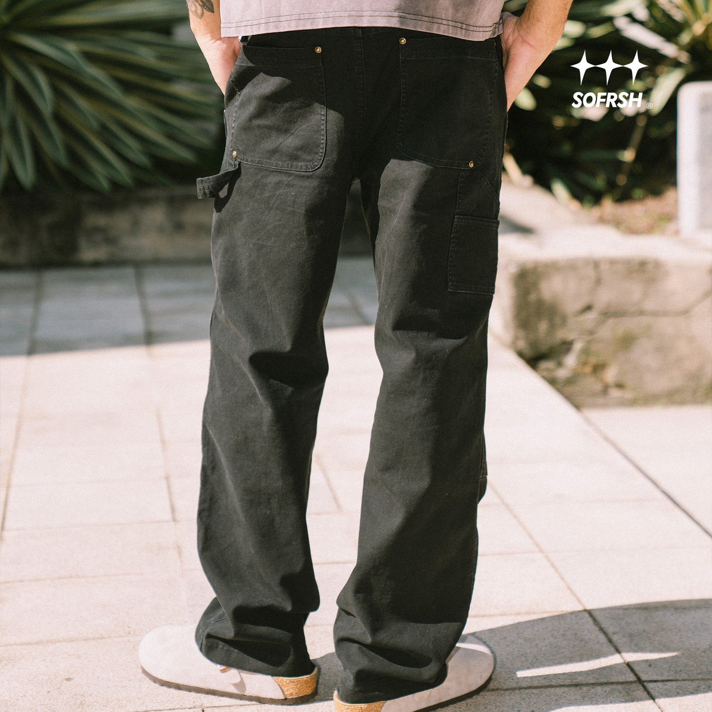 SOFRSH Cargo Pant - Black