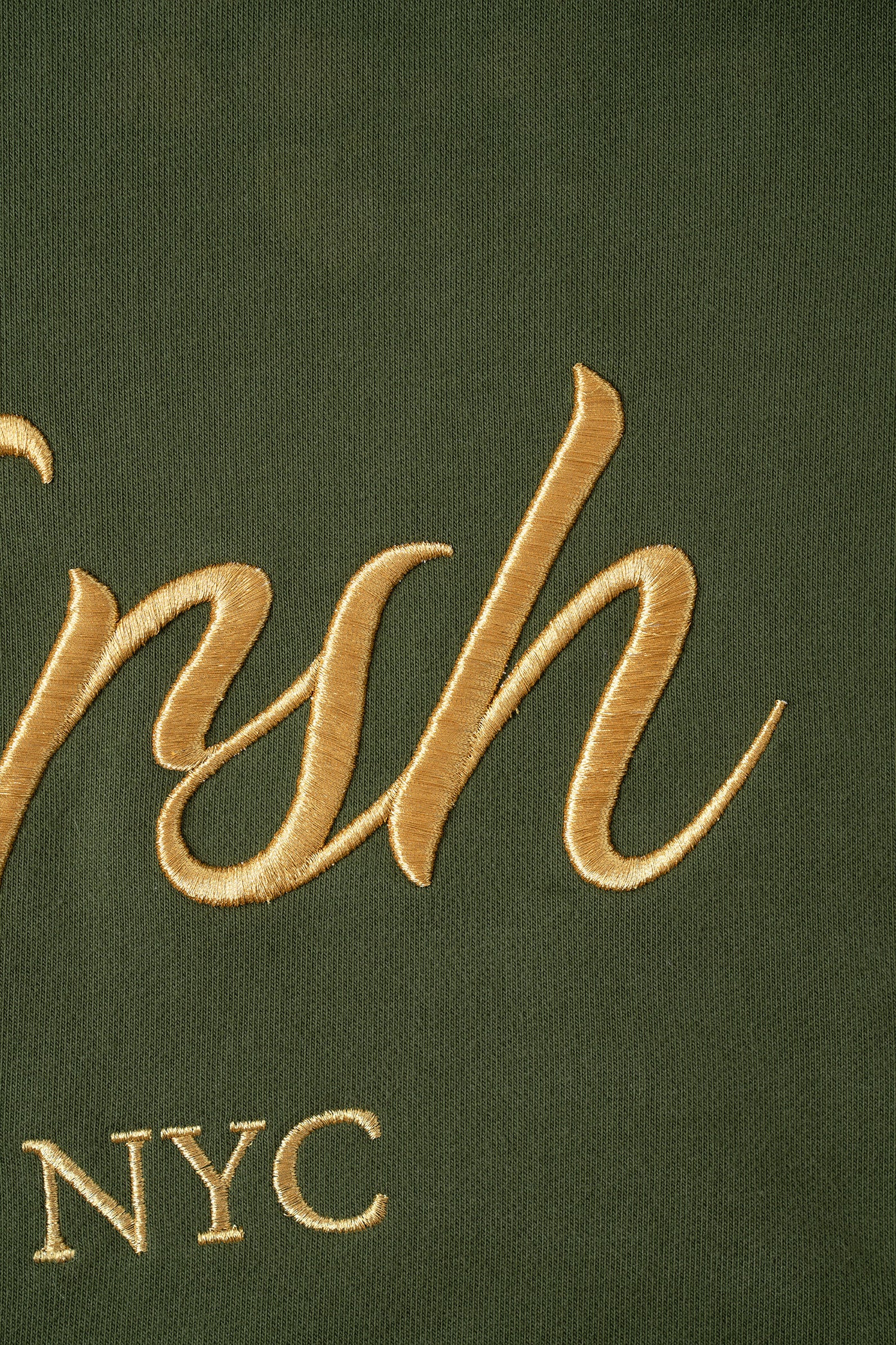 SOFRSH SOHO NYC Hoodie - Olive Green