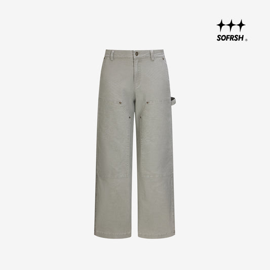 SOFRSH Cargo Pant - Light Grey